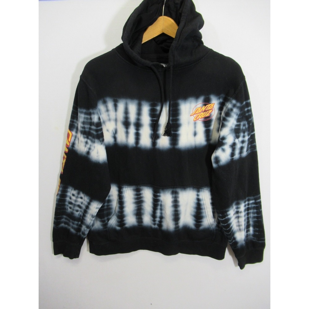 Santa Cruz Skateboards Tie Dyed Hoodie Men Medium Pullover Sweatshirt